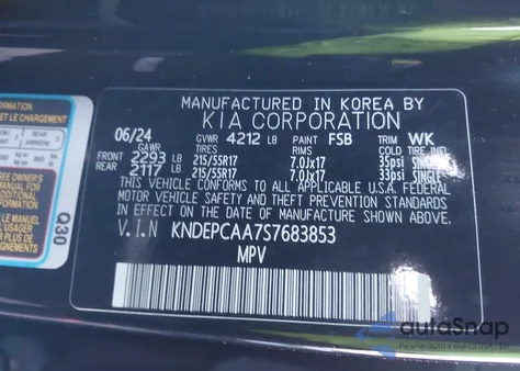2025 Kia Seltos Lx from USA, damaged, VIN KNDEPCAA7S7683853
